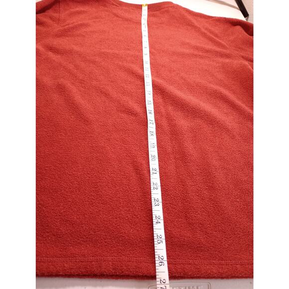 Kavu Men's Size Medium Burnt Orange Long Sleeve Pullover Sweater Sweatshirt Fall - Picture 10 of 10